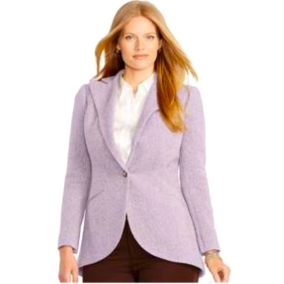Lauren Ralph Lauren Jackets & Blazers - Ralph Lauren Purple Wool Blend Jacket womens Size 16 NWT coat